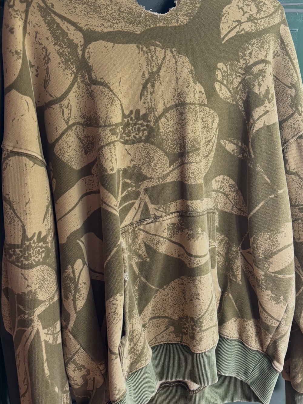 Free people We the free hoodie it’s a vibe flower - Picture 3 of 16